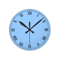 Blue Wall Clock wall clocks