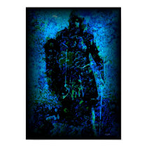 BLUE WARRIOR posters by TNDESIGNS BLUE WARRIOR posters