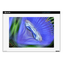 Blue Water Abstract ~ Laptop Skin