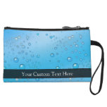 Blue Water Bubbles bagettes bags