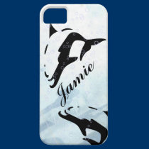 blue water DOLPHIN  iphone covers casemate cases