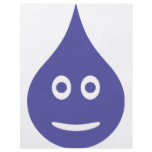 blue water drop icon flyers