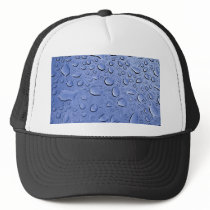 Blue Water Droplets