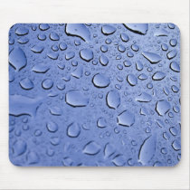 Blue Water Droplets