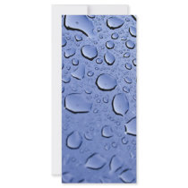 Blue Water Droplets