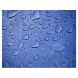 Blue Water Droplets Textured Flyers