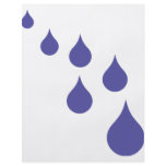 blue water drops icon flyers