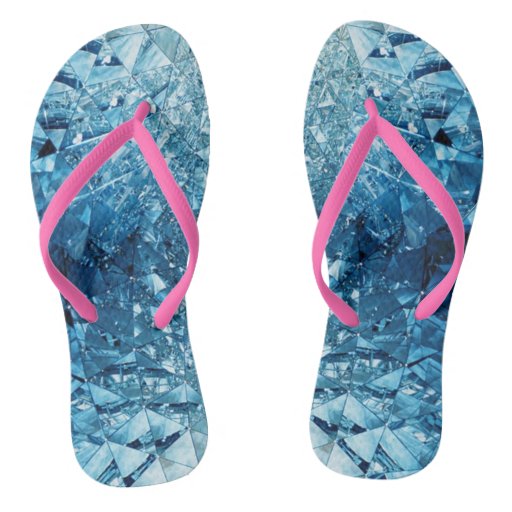 8 Fab Flip Flops blue water in cristals flip flops zazzle 8 Fab Flip Flops blue water in cristals flip flops zazzle