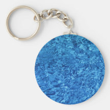 Blue Water Keychain