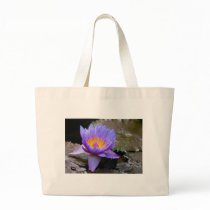 Blue Water Lily bags by werglein Blue Water Lily bags