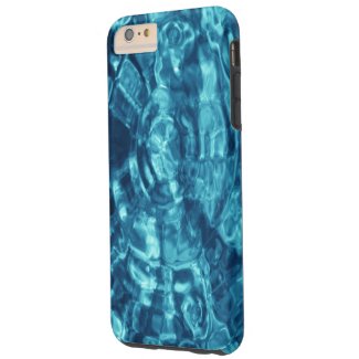 Blue Water Ripples iPhone 6 Plus Tough Case