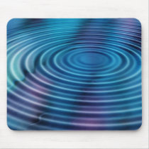 Blue Water Ripples Mouse Pad mousepads