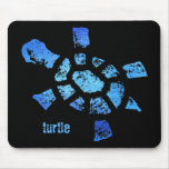 Blue Water Turtle Mousepad