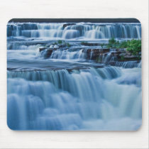 Blue Waterfall mousepads by digirebel Blue Waterfall mousepads