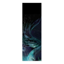 Blue Waters bookmark - Tale of a Mermaid business cards by Flynn_the_Cat Blue Waters bookmark - Tale of a Mermaid business cards