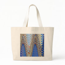 blue wave abstract bags by DonnaGrayson blue wave abstract bags