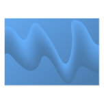 Blue Wave Abstract Image Design. Business Card