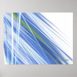 blue wave background Desig, Halima Ahkdar posters