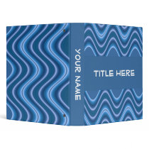 blue wave binders by DonnaGraysonAbstract blue wave binders