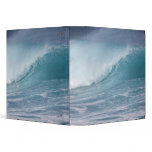 Blue wave crashing, Maui, Hawaii, USA 2 binders