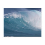 Blue wave crashing, Maui, Hawaii, USA Post Cards