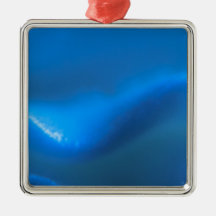Blue Wave Dream Christmas Tree Ornaments