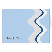 Blue Wave Greeting Cards