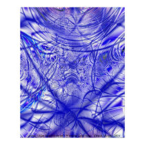 Blue wavelike orbit traps posters by nihilanth Blue wavelike orbit traps posters