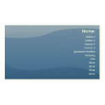 Blue Waves - Business Business Card Templates