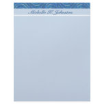 blue waves letterhead