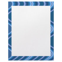 blue waves letterhead by DonnaGraysonAbstract blue waves letterhead
