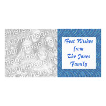 blue waves photo cards by DonnaGraysonAbstract blue waves photo cards
