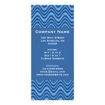 blue waves rack cards by DonnaGraysonAbstract blue waves rack cards