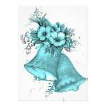 Blue Wedding Bells Invitation