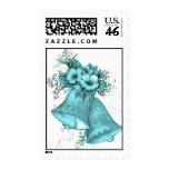 Blue Wedding Bells Stamp