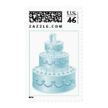 Blue Wedding Cake postage