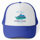 Blue Wedding Cruise Favors Hat