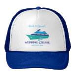 Blue Wedding Cruise Favors Hat