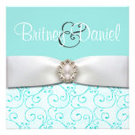 Blue Wedding Invitations