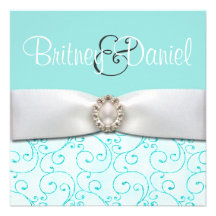 Blue Wedding Invitations