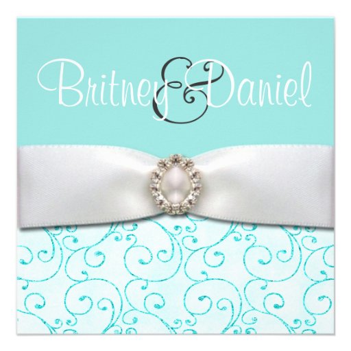 Blue Wedding Invitations