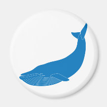 Blue Whale Marine Mammals Wildlife Oceans Magnet