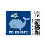 Blue Whale Postage Stamps
