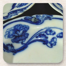 Blue Wharf Plates Coasters