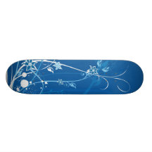 Blue Whimsy Skate Board Decks