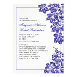 blue & white damask vineyard wedding invitations invitations