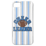 Blue & White Football Cheerleader iPhone 5 Case