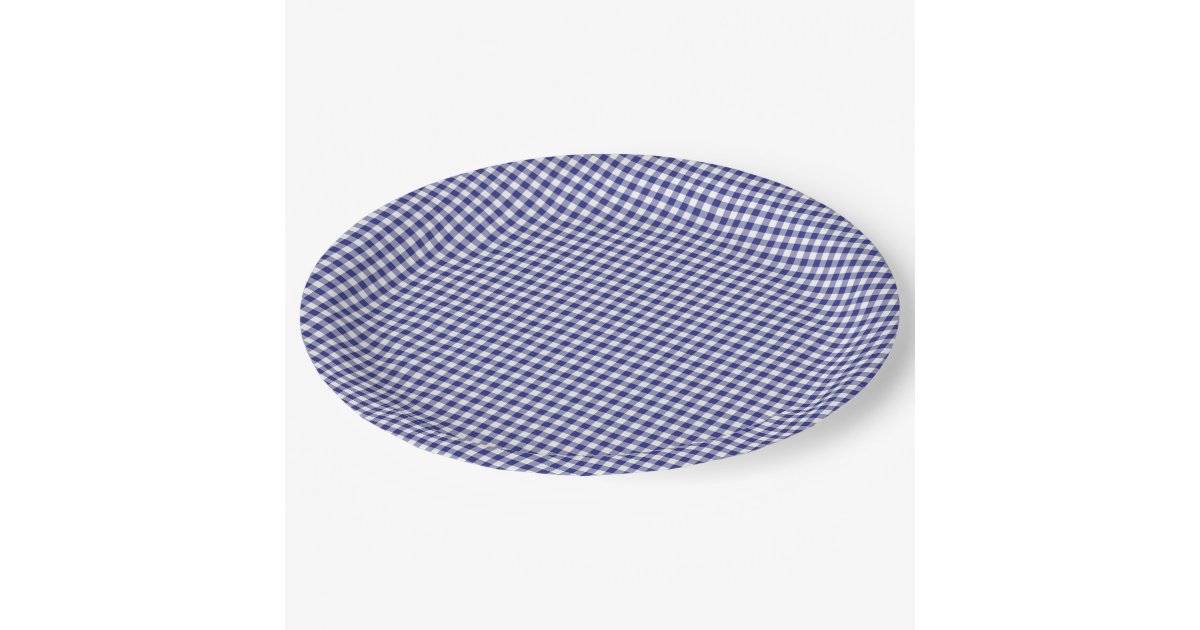 gingham paper plates gingham paper plates