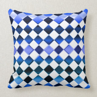 Blue White Pillows
