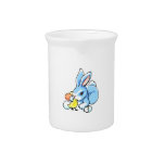 blue white rabbit chick.png drink pitchers